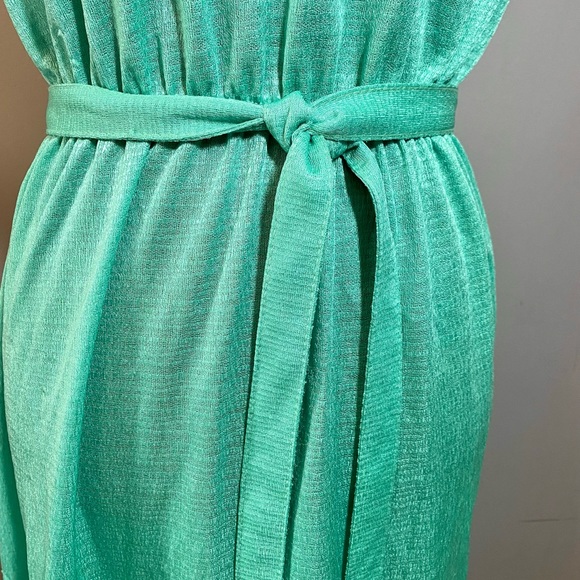 VINTAGE Green Dress - Picture 4 of 7